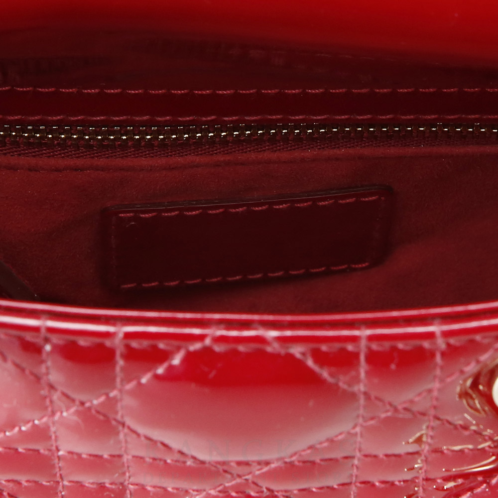 CHRISTIAN DIOR(USED)크리스찬디올 페이던트 레이디디올 미니 백