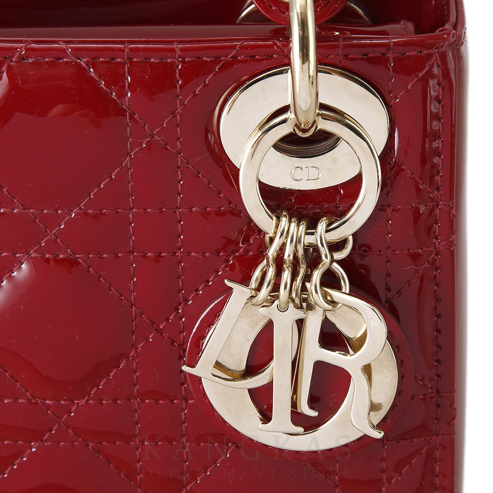 CHRISTIAN DIOR(USED)크리스찬디올 페이던트 레이디디올 미니 백