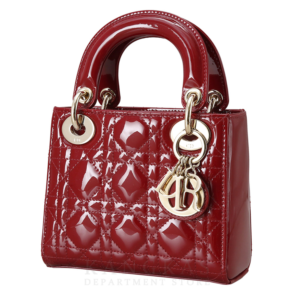 CHRISTIAN DIOR(USED)크리스찬디올 페이던트 레이디디올 미니 백