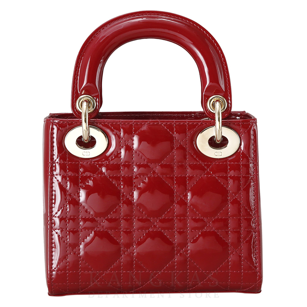 CHRISTIAN DIOR(USED)크리스찬디올 페이던트 레이디디올 미니 백
