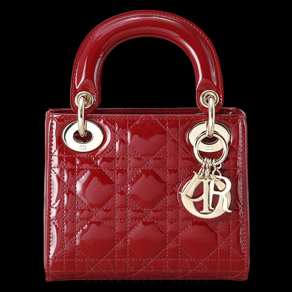 CHRISTIAN DIOR(USED)크리스찬디올 페이던트 레이디디올 미니 백