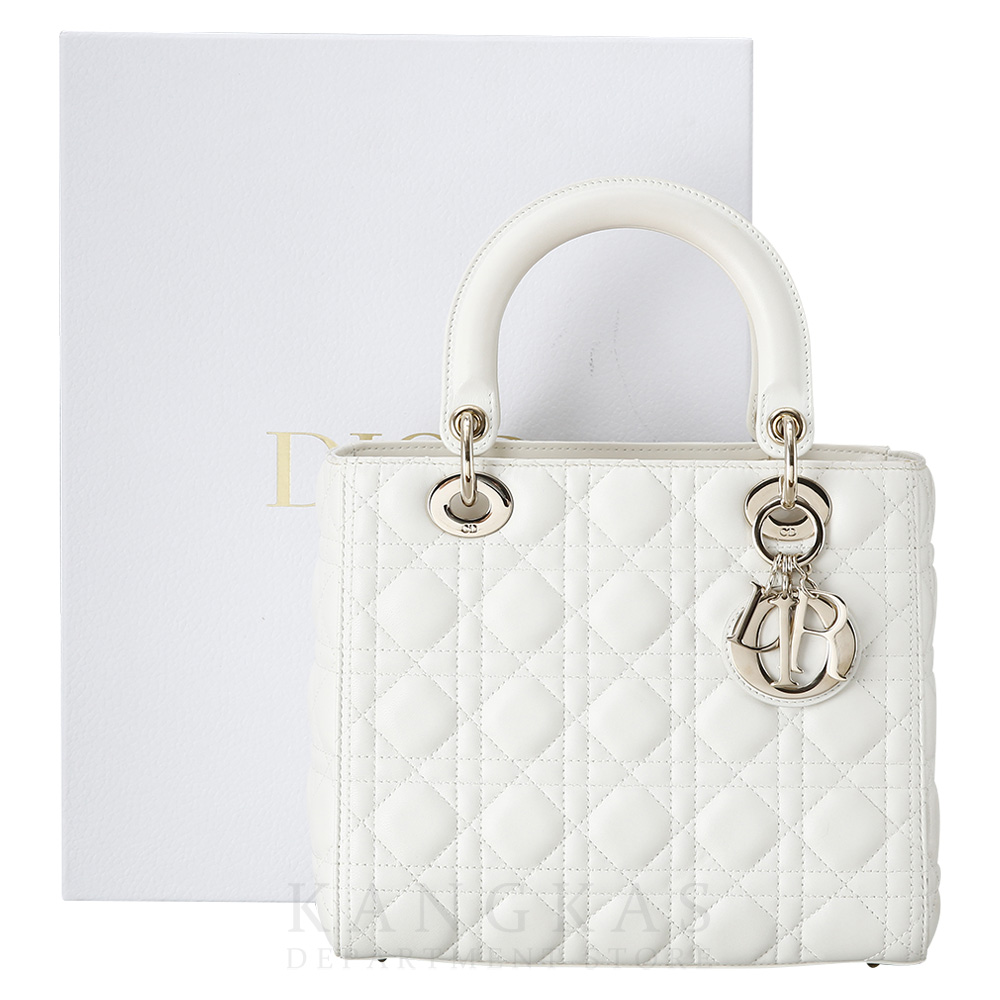 CHRISTIAN DIOR(USED)크리스찬디올 레이디디올 미디움 백