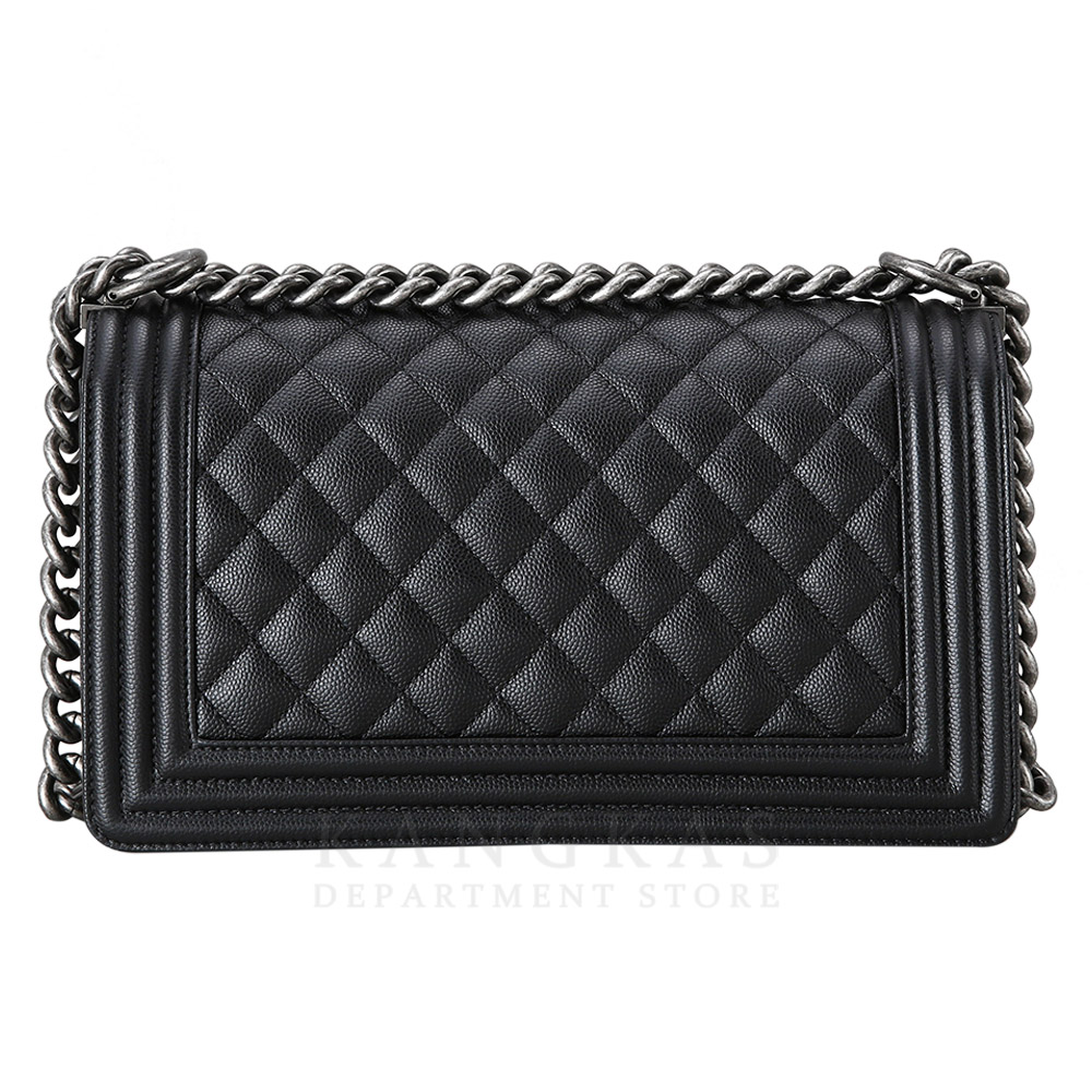 CHANEL(USED)샤넬 보이샤넬 캐비어 미듐