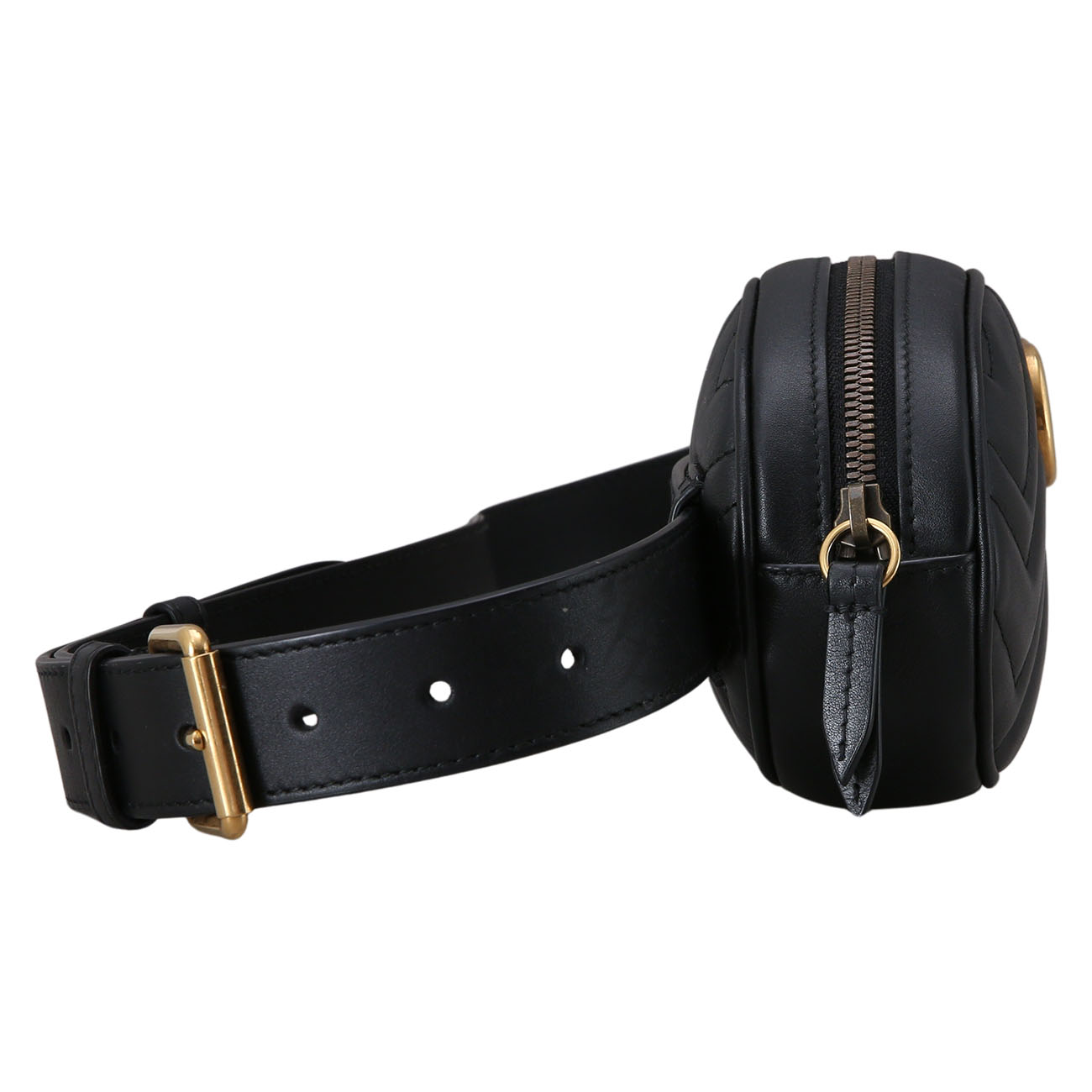 GUCCI(USED)구찌 476434 GG마몽 마틀라세 벨트백