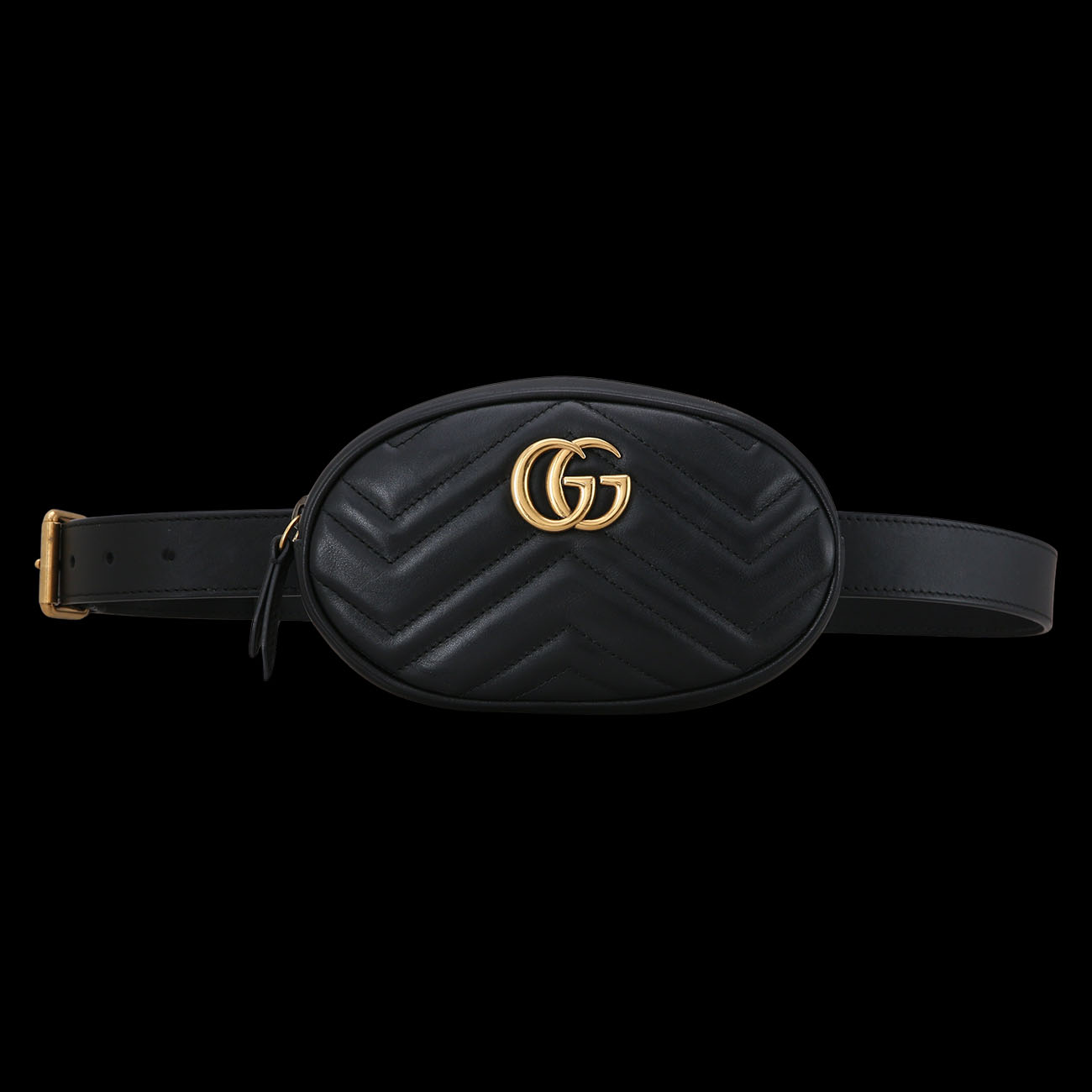 GUCCI(USED)구찌 476434 GG마몽 마틀라세 벨트백