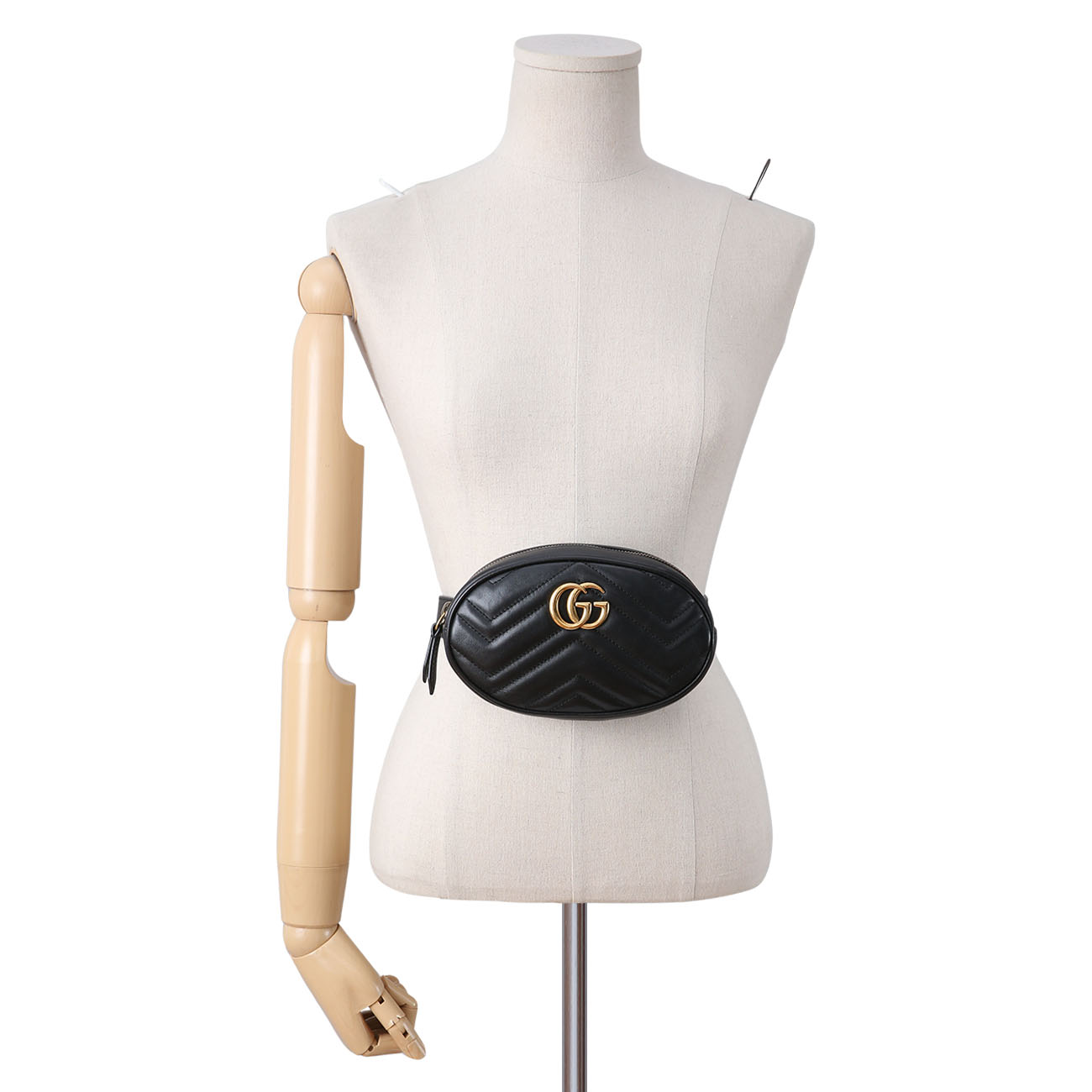 GUCCI(USED)구찌 476434 GG마몽 마틀라세 벨트백