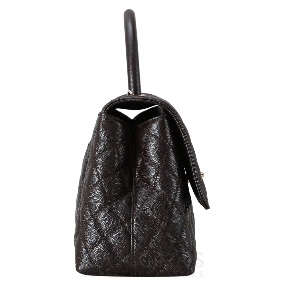 CHANEL(USED)샤넬 캐비어 코코핸들28 미듐