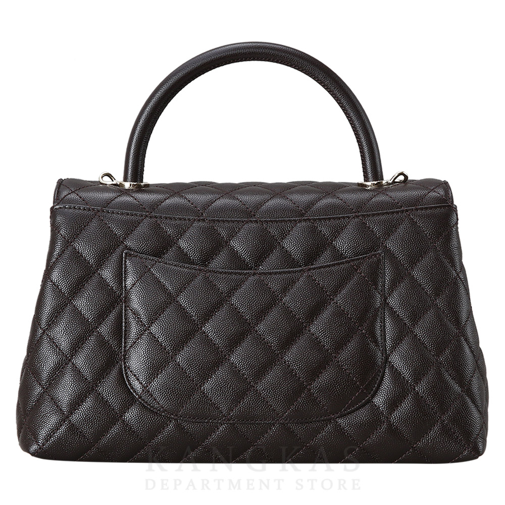 CHANEL(USED)샤넬 캐비어 코코핸들28 미듐
