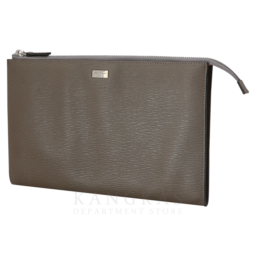FERRAGAMO(USED)페레가모 레더 클러치