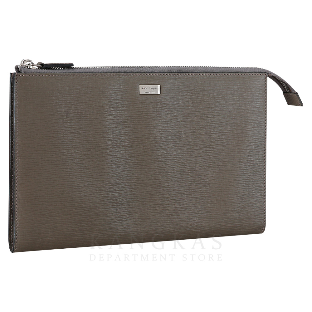 FERRAGAMO(USED)페레가모 레더 클러치
