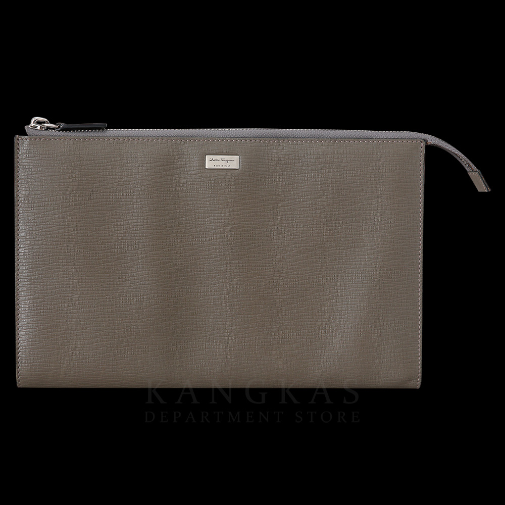 FERRAGAMO(USED)페레가모 레더 클러치