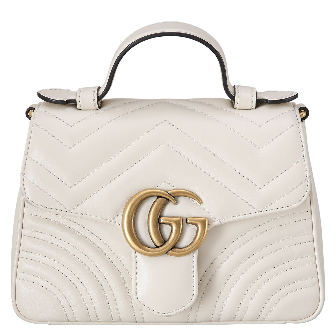 GUCCI(USED)구찌 547260 GG마몽 마틀라세 미니 탑 핸들백