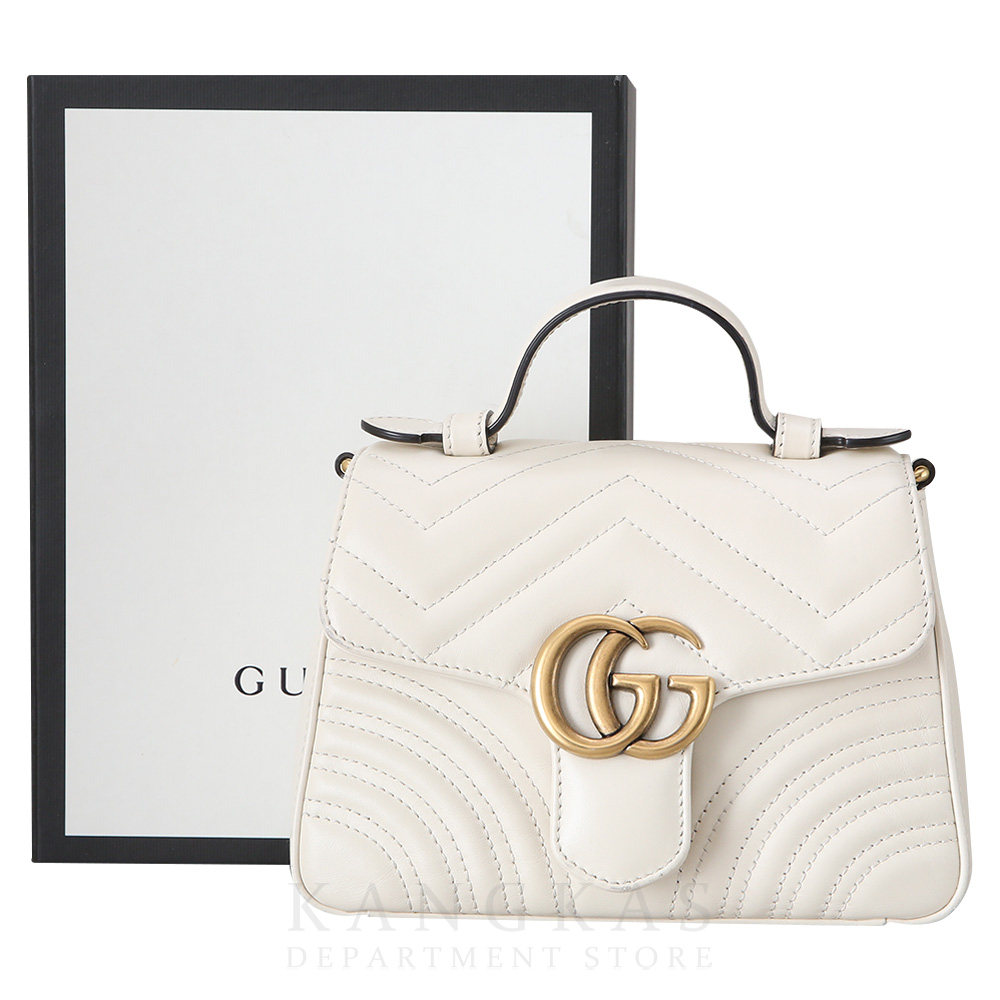 GUCCI(USED)구찌 547260 GG마몽 마틀라세 미니 탑 핸들백