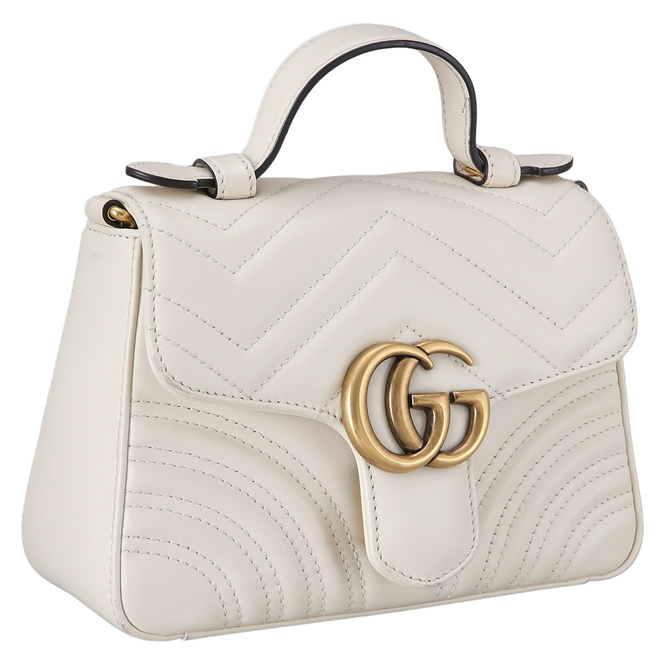 GUCCI(USED)구찌 547260 GG마몽 마틀라세 미니 탑 핸들백