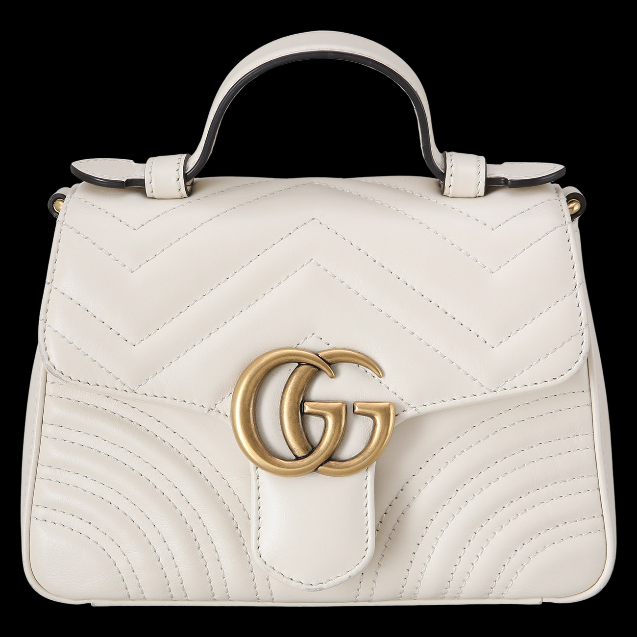 GUCCI(USED)구찌 547260 GG마몽 마틀라세 미니 탑 핸들백