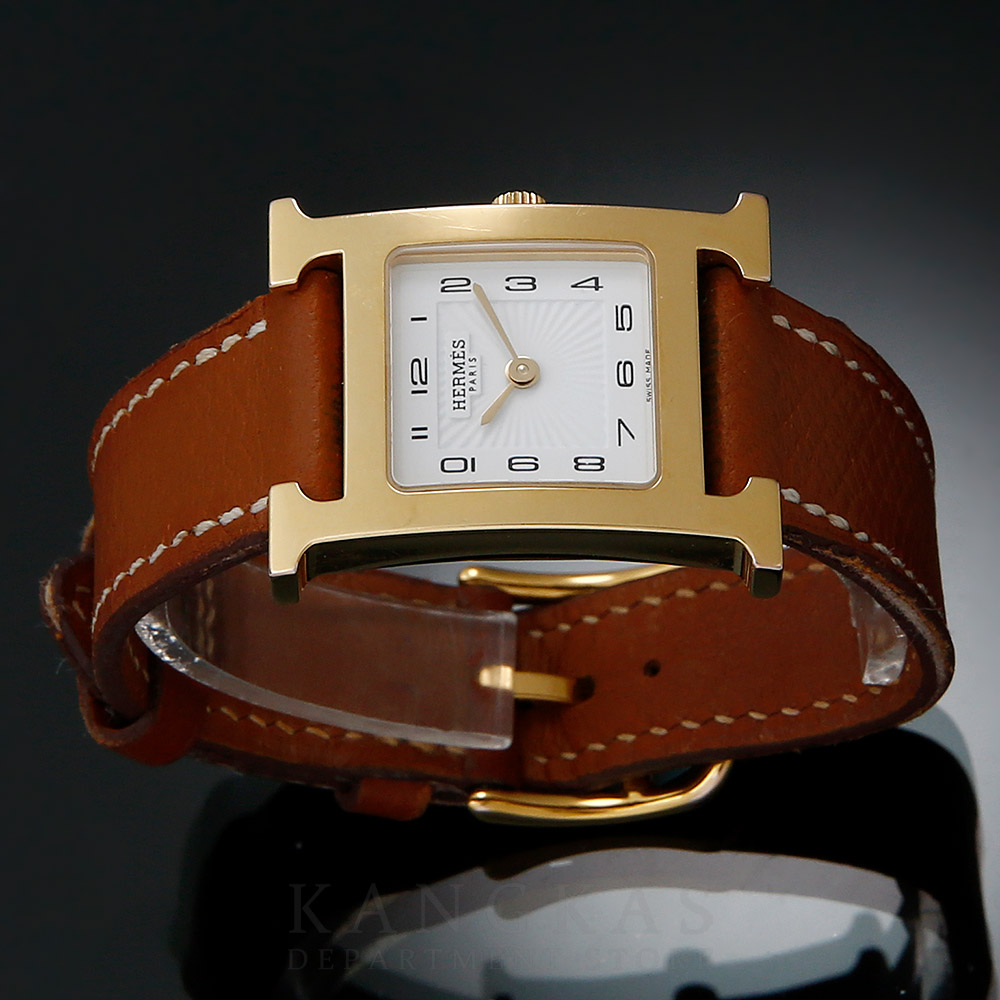 HERMES(USED)에르메스 H아워 금장 HH1.201