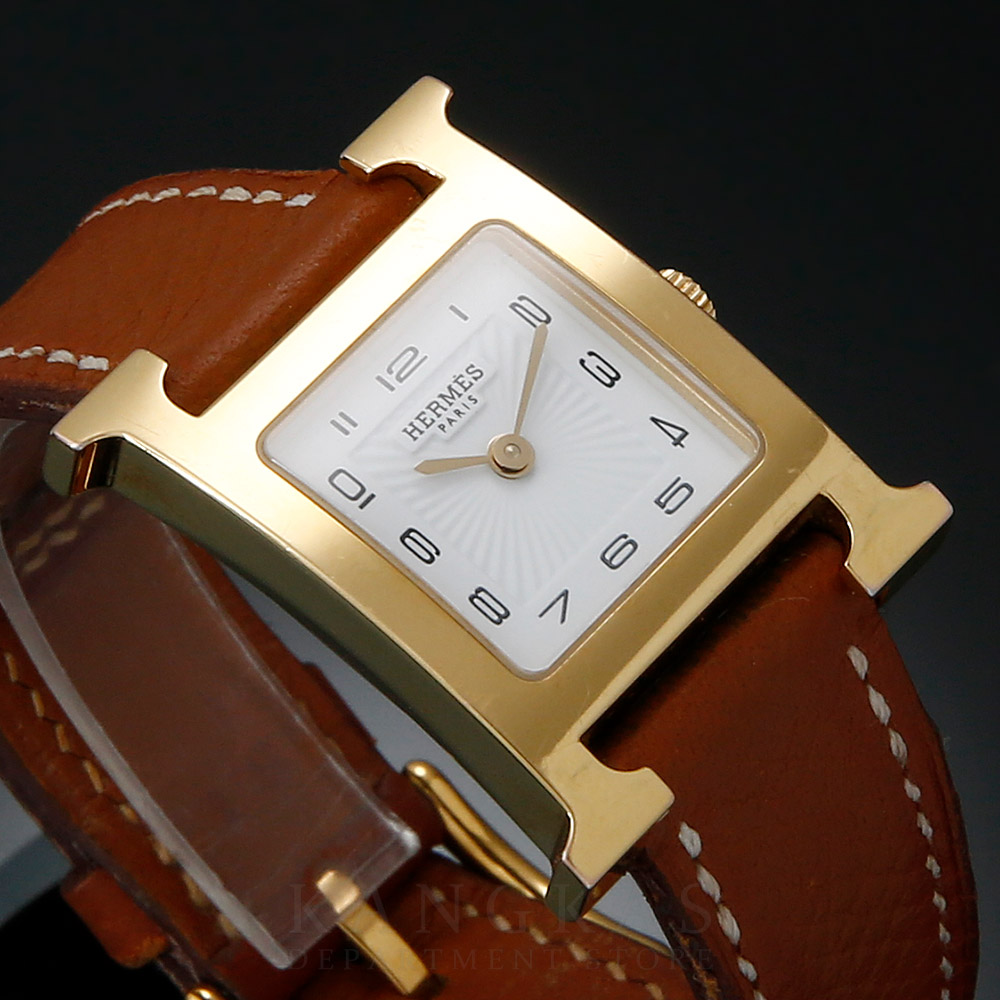 HERMES(USED)에르메스 H아워 금장 HH1.201