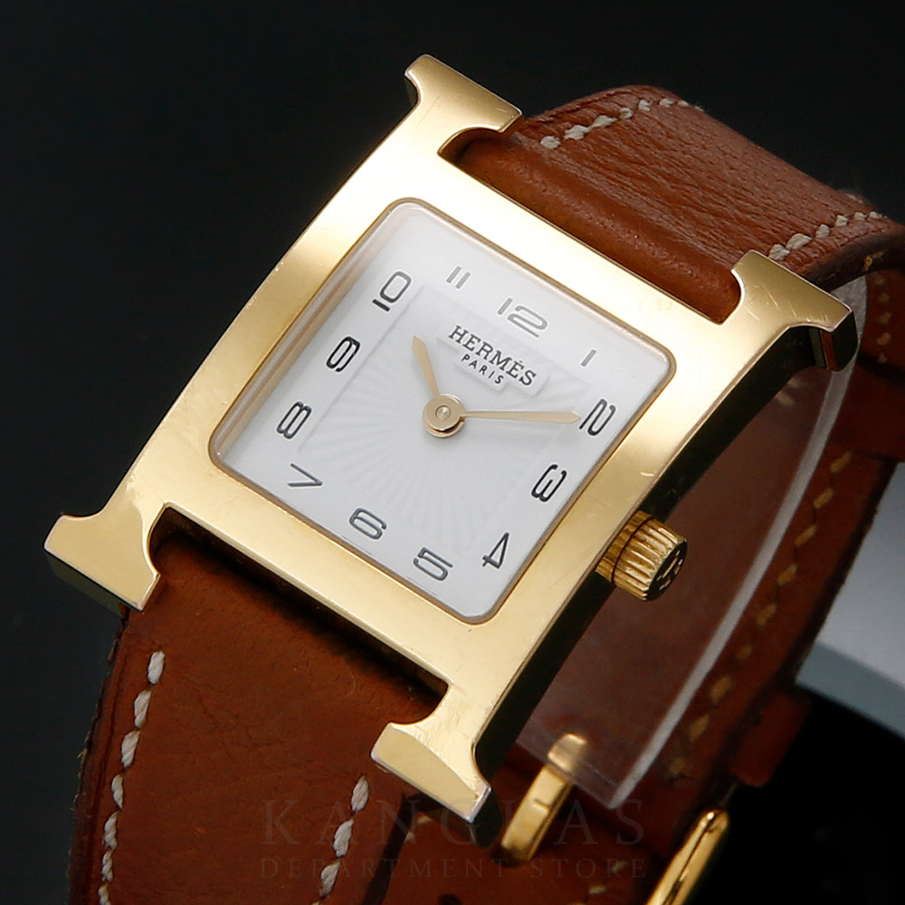 HERMES(USED)에르메스 H아워 금장 HH1.201