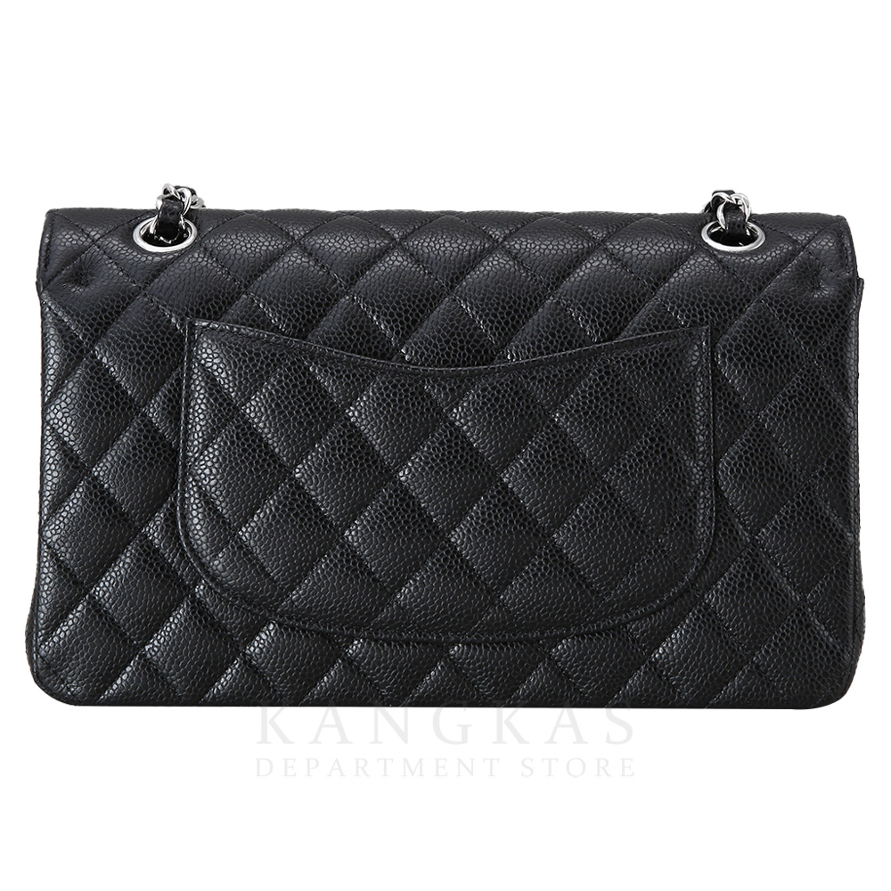 CHANEL(NEW)샤넬 클래식 캐비어 미듐 은장