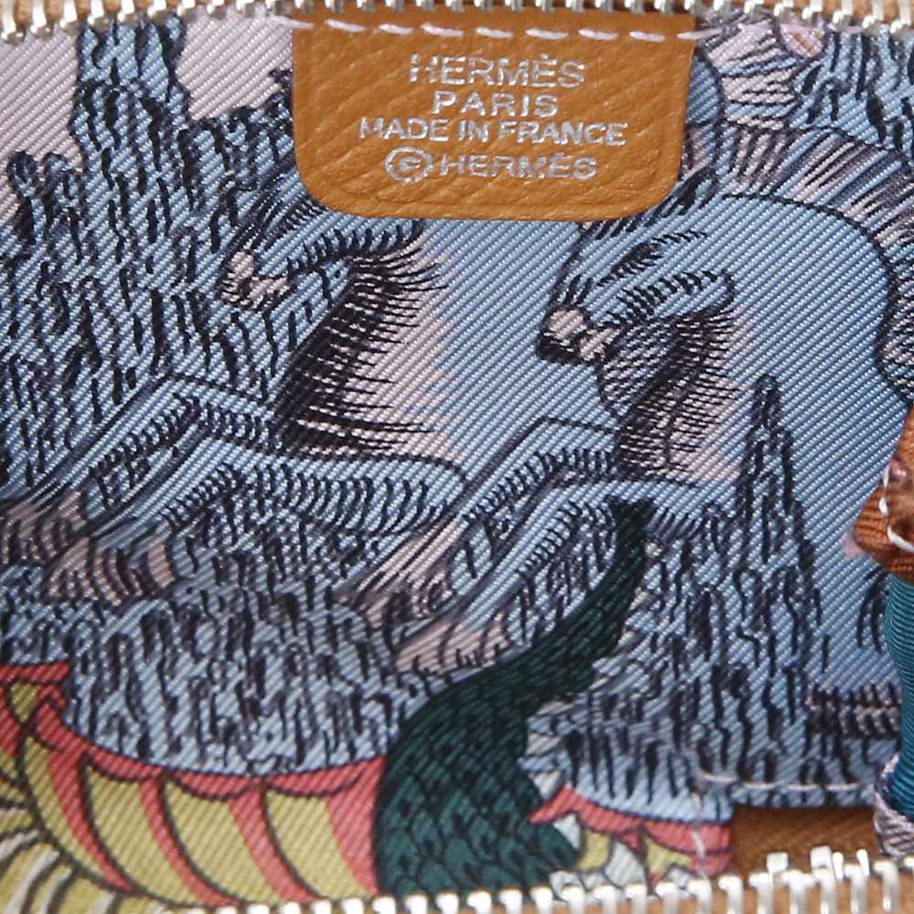 HERMES(USED)에르메스 실크인 동전지갑