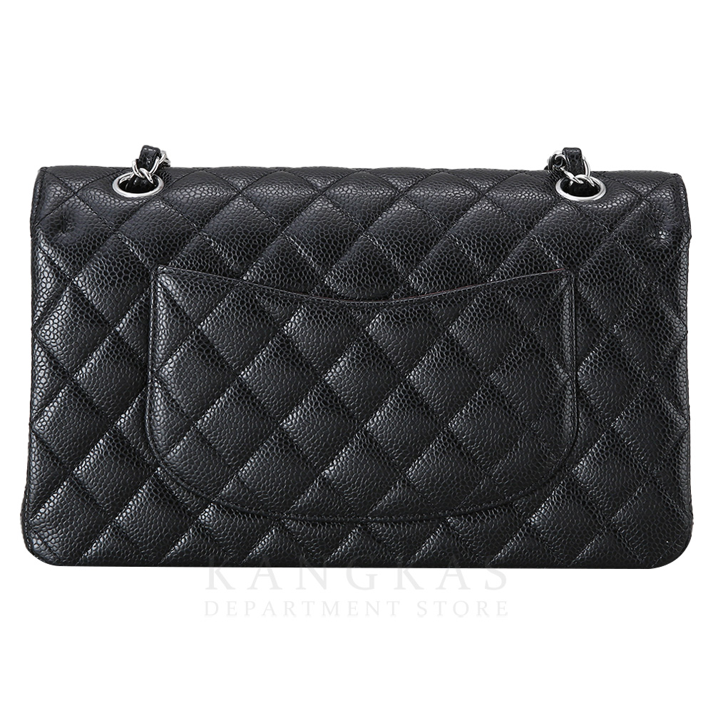 CHANEL(NEW)샤넬 클래식 캐비어 미듐 은장