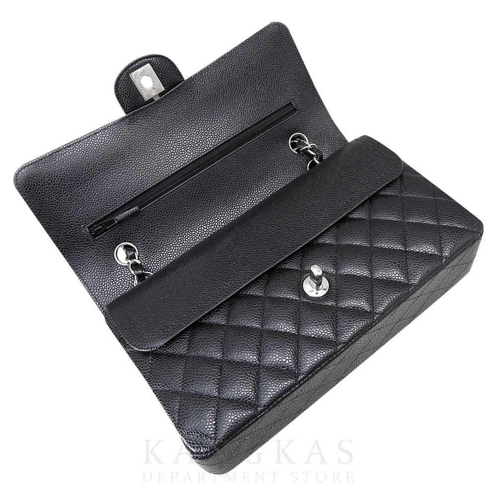 CHANEL(NEW)샤넬 클래식 캐비어 미듐 은장