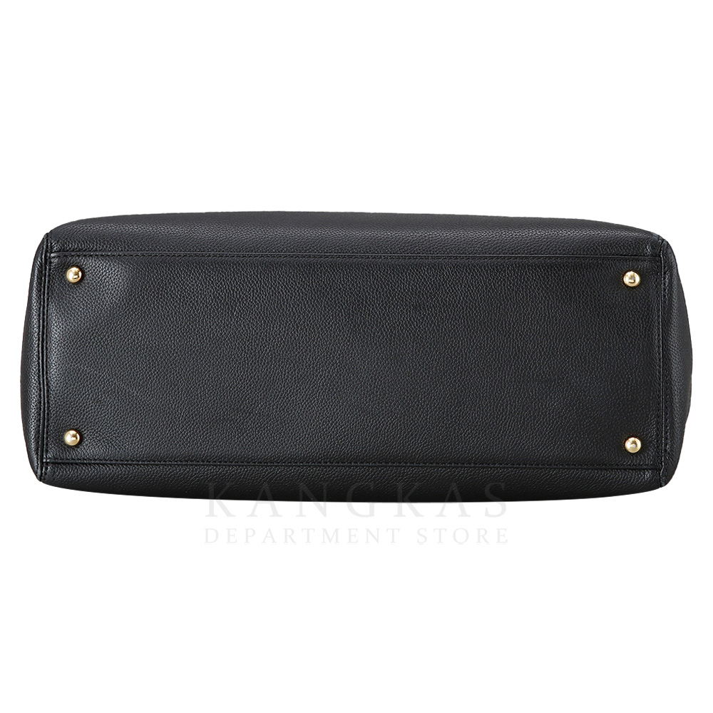 CHANEL(USED)샤넬 서프백 블랙 금장