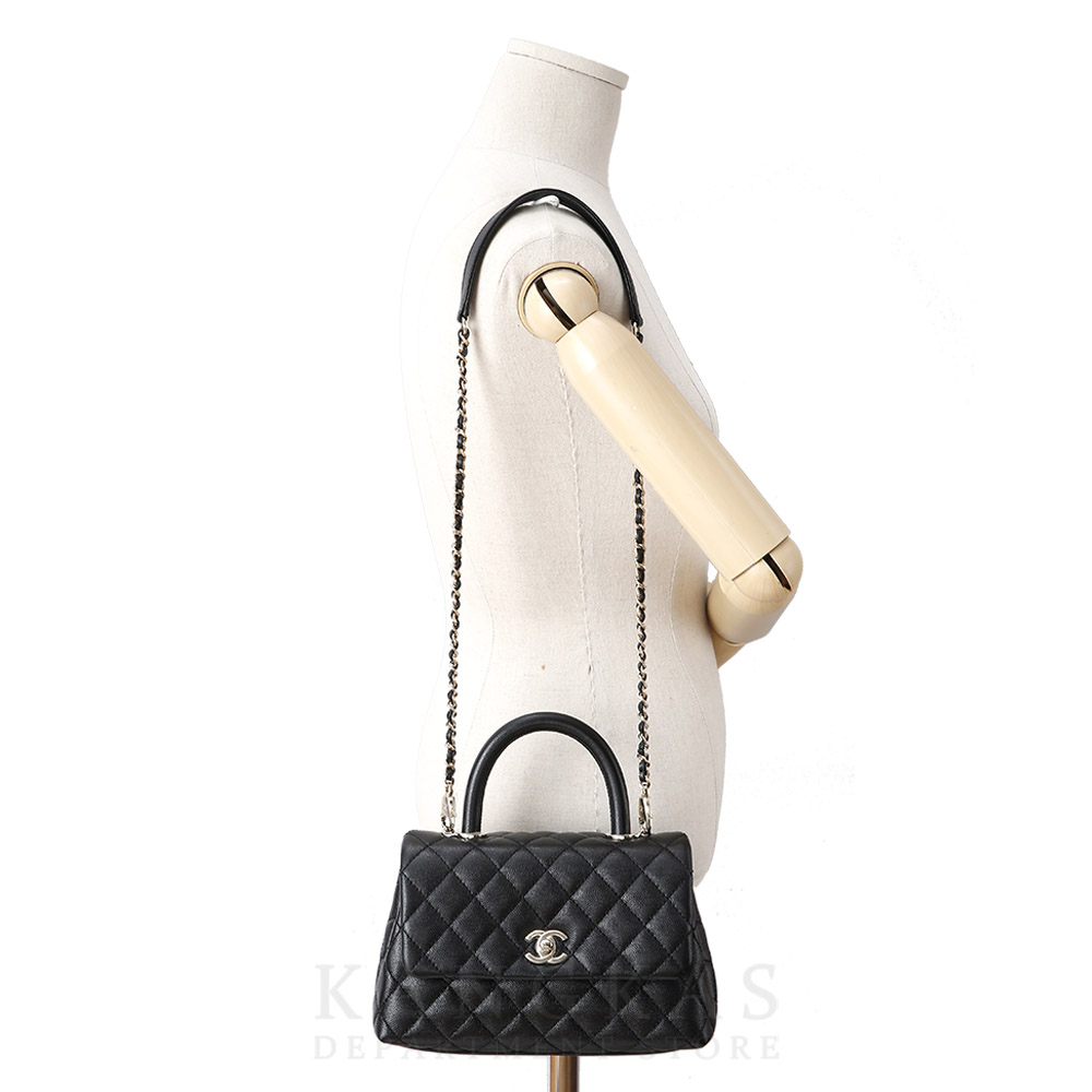 CHANEL(USED)샤넬 캐비어 코코핸들 스몰