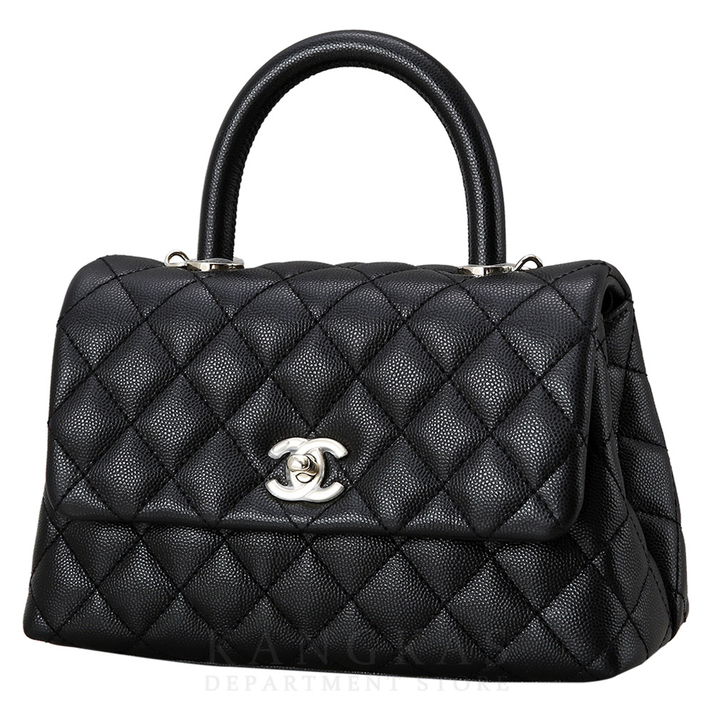 CHANEL(USED)샤넬 캐비어 코코핸들 스몰