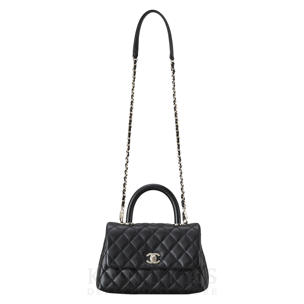 CHANEL(USED)샤넬 캐비어 코코핸들 스몰