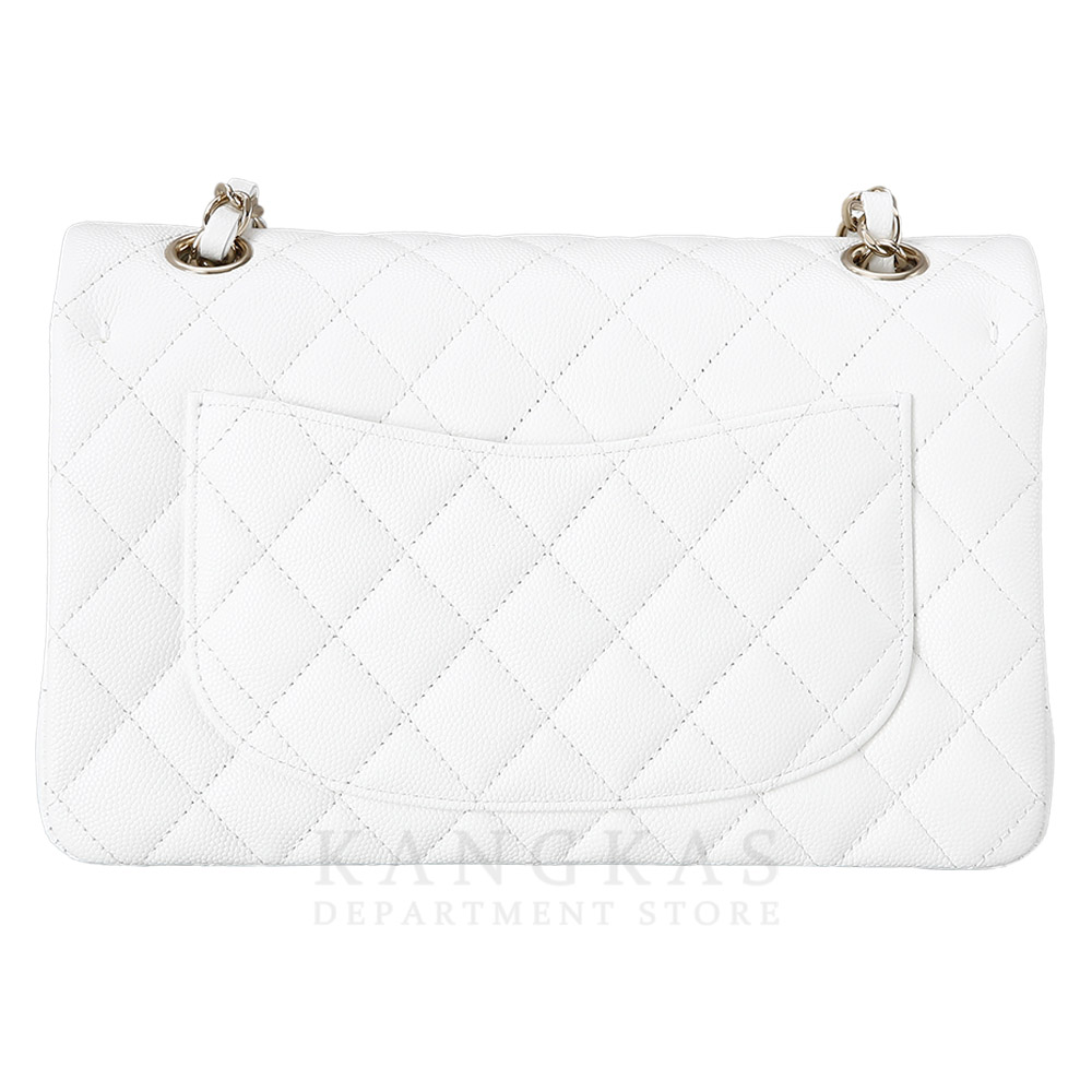 CHANEL(NEW)샤넬 클래식 캐비어 스몰 화이트