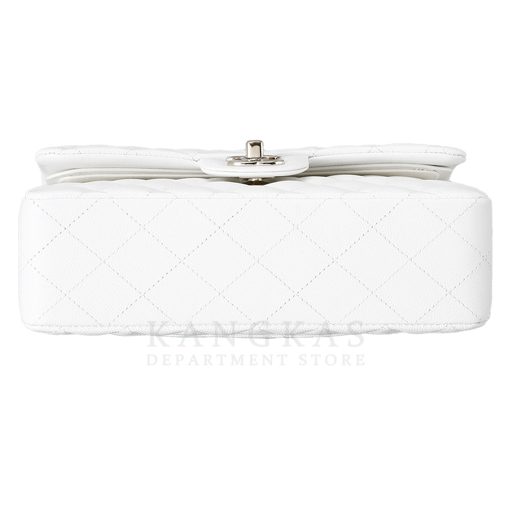 CHANEL(NEW)샤넬 클래식 캐비어 스몰 화이트
