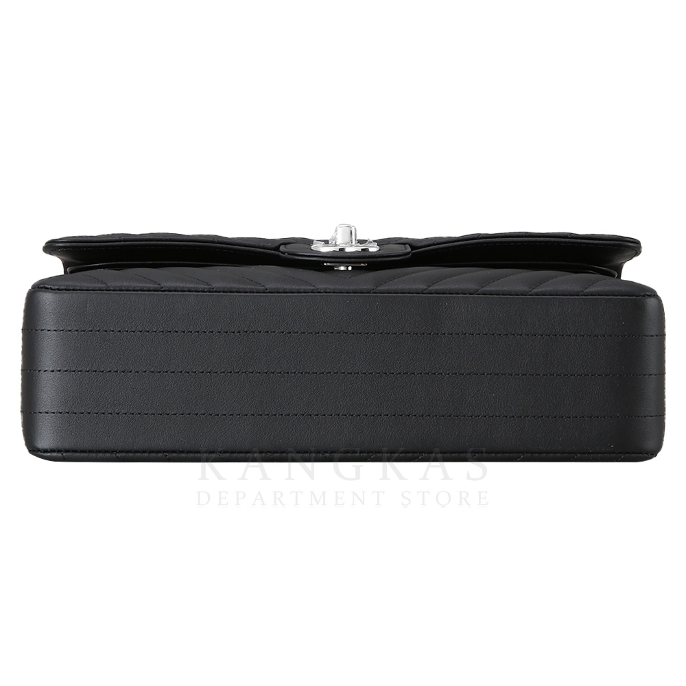 CHANEL(NEW)샤넬 클래식 쉐브론 램스킨 미듐 블랙 (새제품) NEW PRODUCT