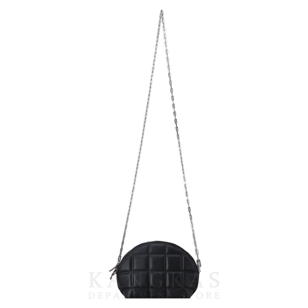 BOTTEGA VENETA(USED)보테가베네타 패디드 하프 문 체인 크로스백