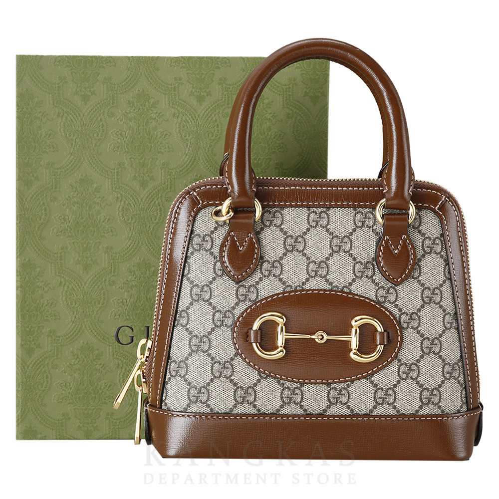 GUCCI(USED)구찌 640716 홀스빗 1955 미니 탑 핸들백