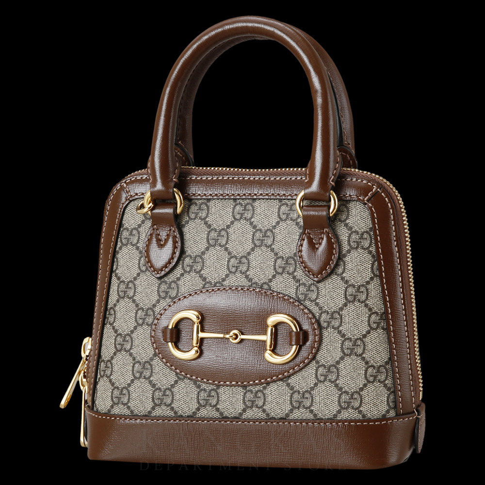 GUCCI(USED)구찌 640716 홀스빗 1955 미니 탑 핸들백