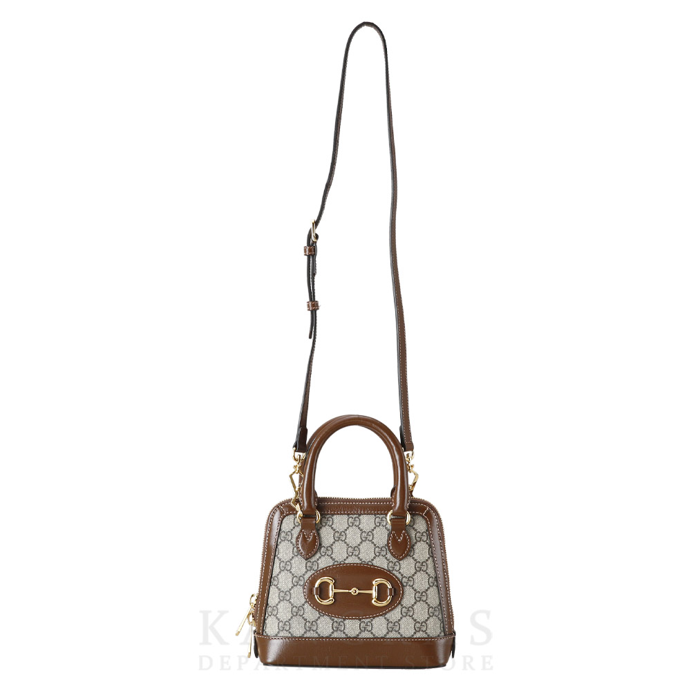 GUCCI(USED)구찌 640716 홀스빗 1955 미니 탑 핸들백