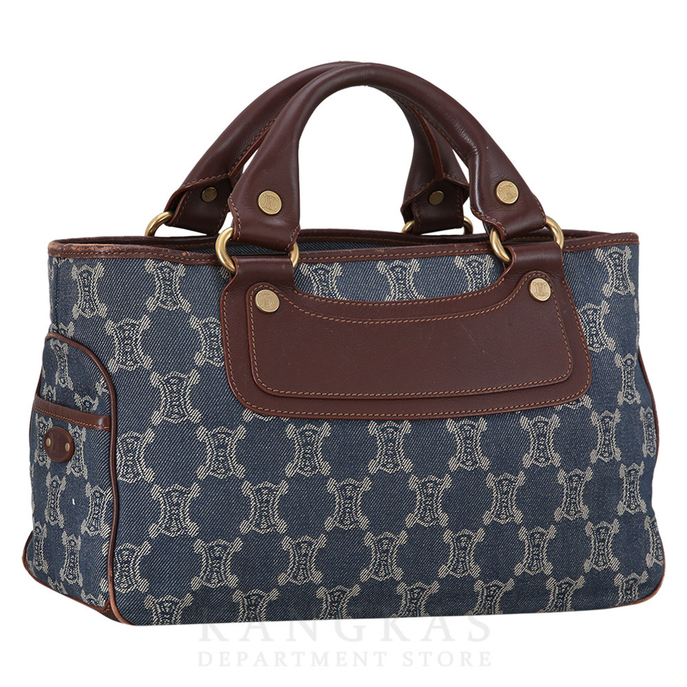 CELINE(USED)셀린느 데님 자가드 토트백