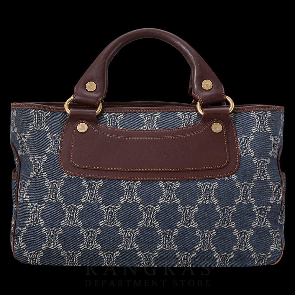 CELINE(USED)셀린느 데님 자가드 토트백