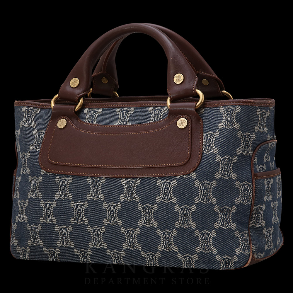CELINE(USED)셀린느 데님 자가드 토트백