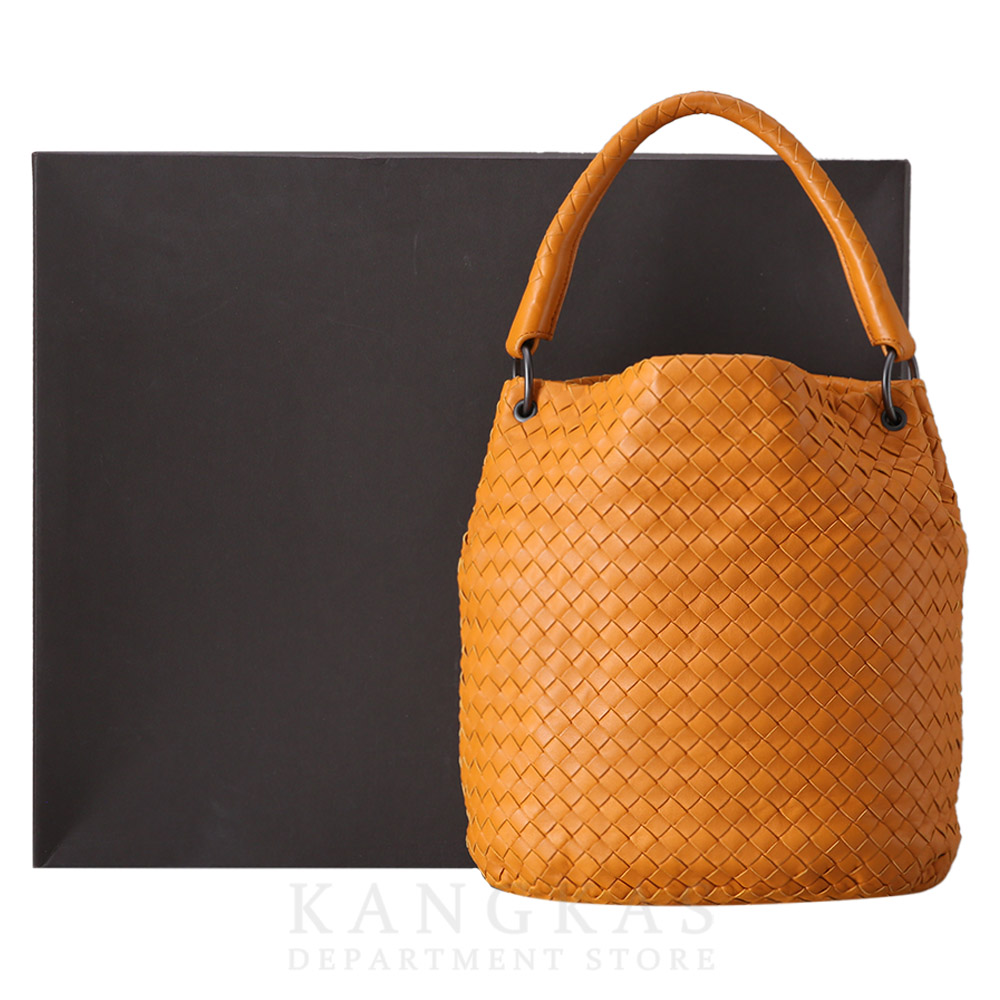 BOTTEGA VENETA(USED)보테가베네타 인트레치아토 위빙 핸들백