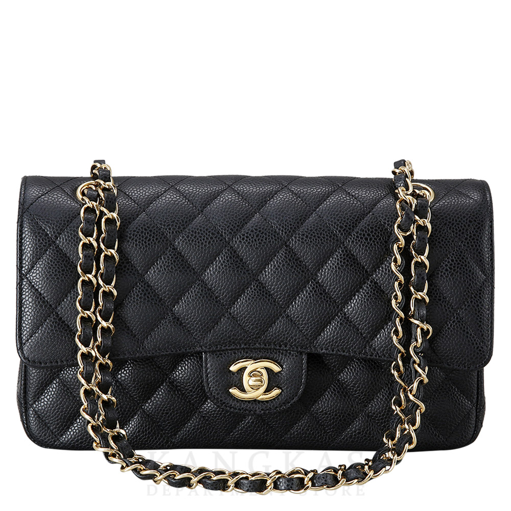 CHANEL(USED)샤넬 캐비어 클래식 미듐 플랩백