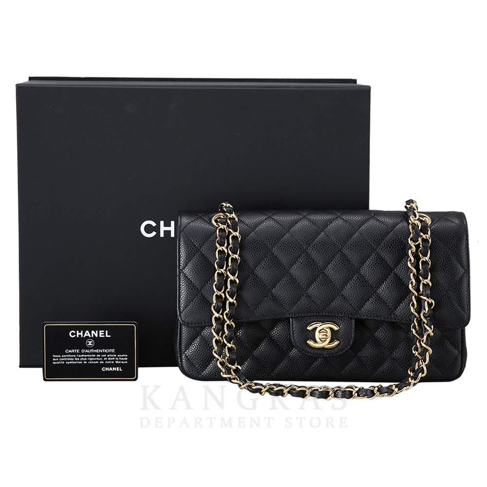 CHANEL(USED)샤넬 캐비어 클래식 미듐 플랩백