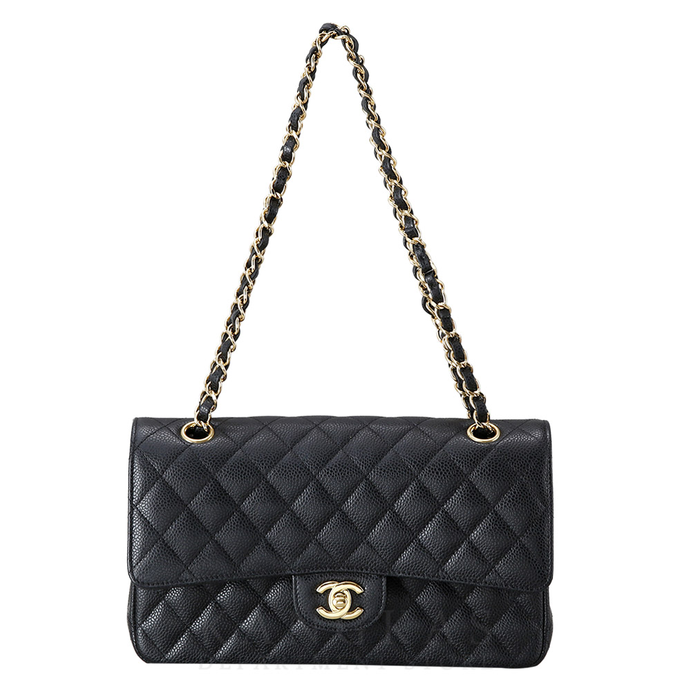 CHANEL(USED)샤넬 캐비어 클래식 미듐 플랩백