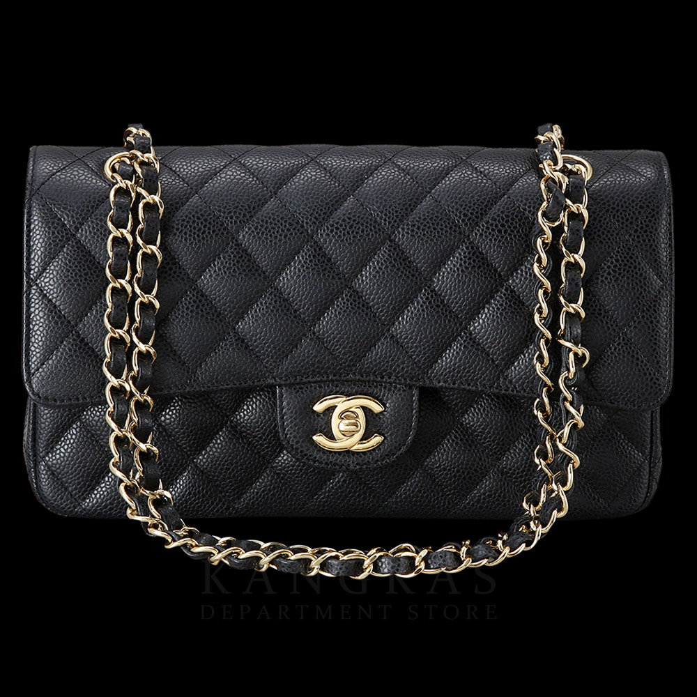 CHANEL(USED)샤넬 캐비어 클래식 미듐 플랩백
