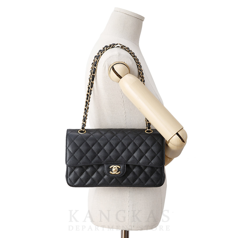 CHANEL(USED)샤넬 캐비어 클래식 미듐 플랩백