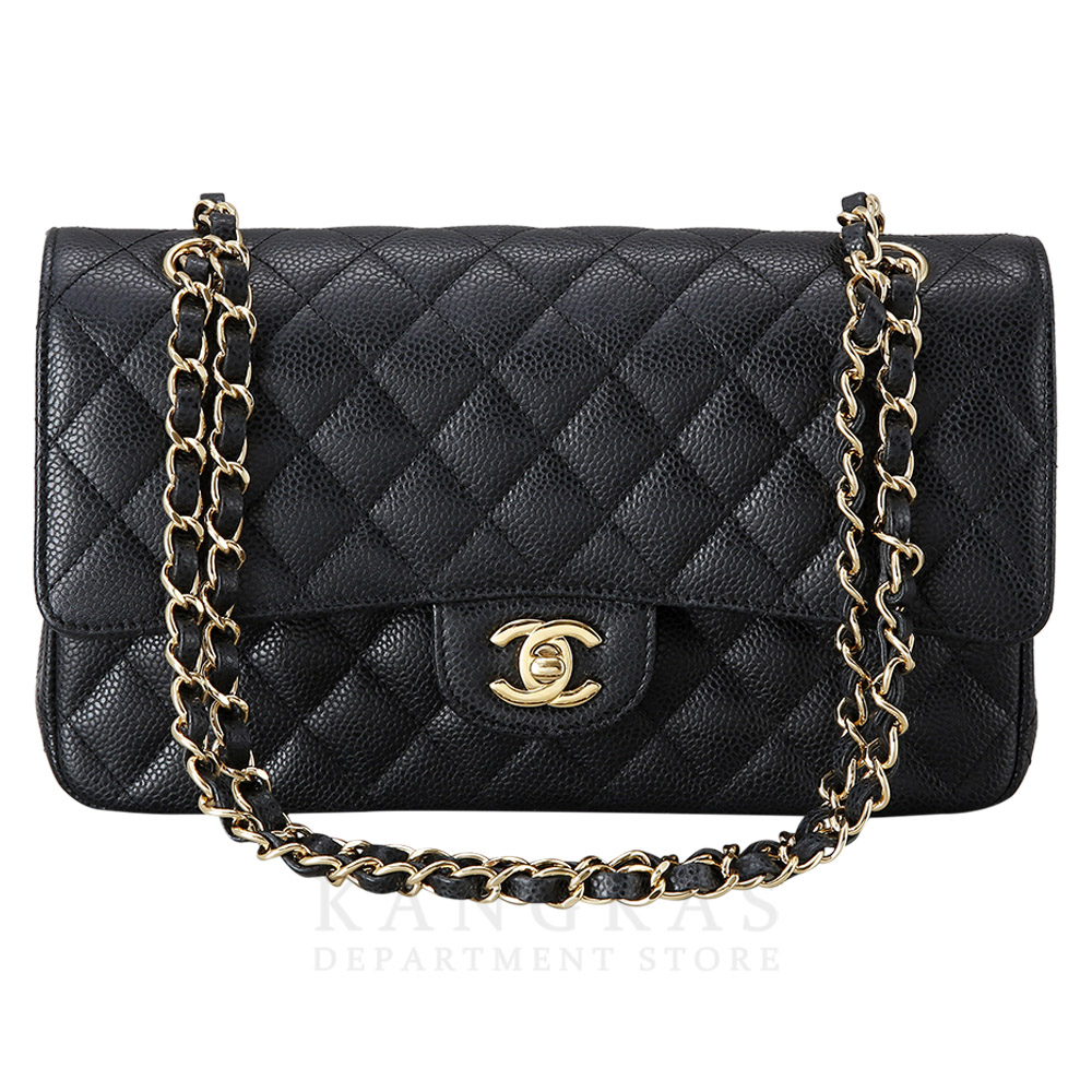 CHANEL(USED)샤넬 캐비어 클래식 미듐 플랩백