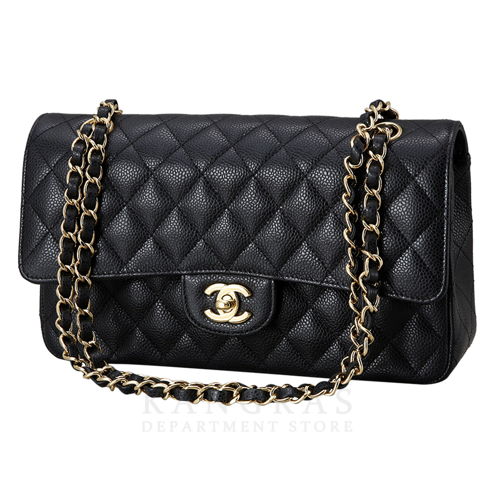CHANEL(USED)샤넬 캐비어 클래식 미듐 플랩백