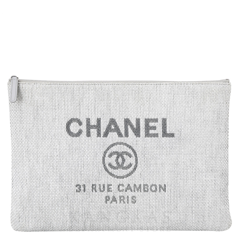CHANEL(USED)샤넬 도빌 클러치