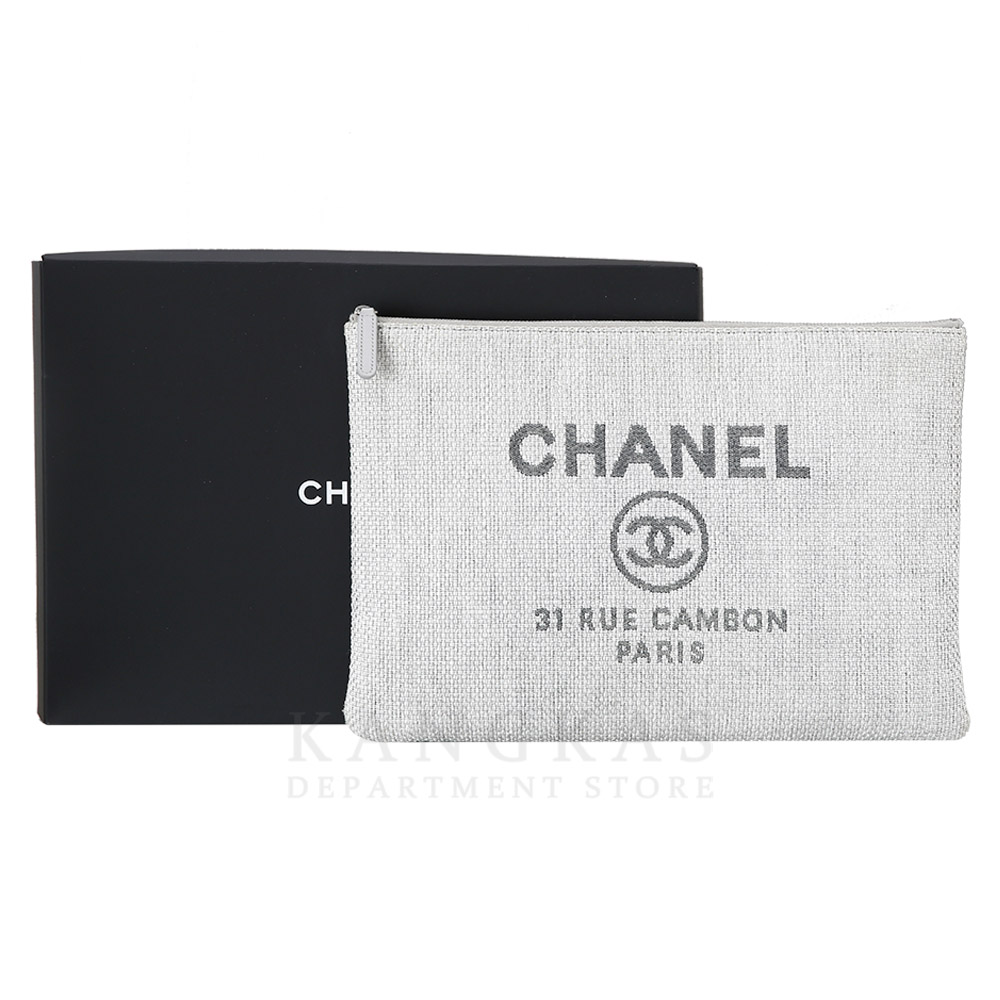CHANEL(USED)샤넬 도빌 클러치